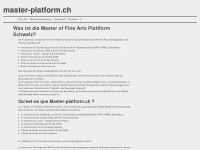 master-platform.ch