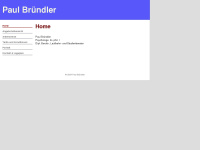 Paulbruendler.ch