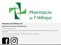 Pharmacie-abbaye.ch