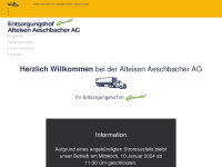 Alteisen-aeschbacher.ch