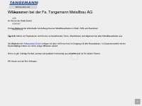 tangemann-metallbau.ch