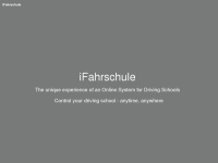 Ifahrschule.ch
