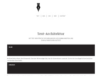 Text-architektin.ch