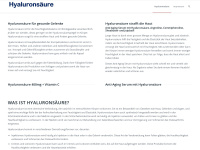 Hyaluronsaeure.ch