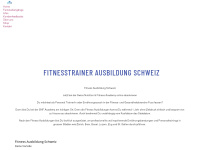 fitnesstrainerausbildung.ch
