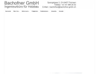 Bachofner-gmbh.ch