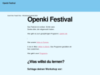 Openki-festival.ch