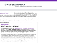 mwst-seminar.ch