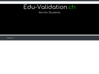 Edu-validation.ch