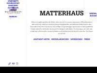 Matterhaus.ch