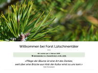 Forst-luetschinentaeler.ch