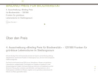 Preis-biodiversitaet.ch