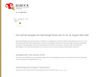 Barocktage.ch