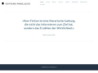 Editions-paralleles.ch