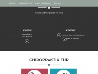 Veterinaer-chiropraktik.ch