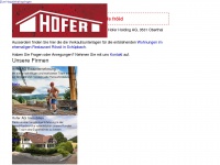 Hofer-holding.ch