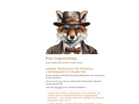 Fox-copywriting.ch