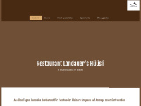 Restaurant-landauers-huesli.ch