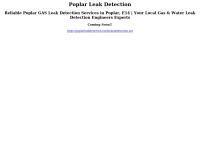 Poplarleakdetection.londonleakdetection.net