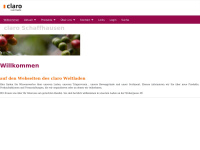 Claro-schaffhausen.ch