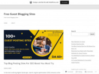Guestbloggingsites.water.blog