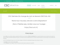 Csc-dechets.ch